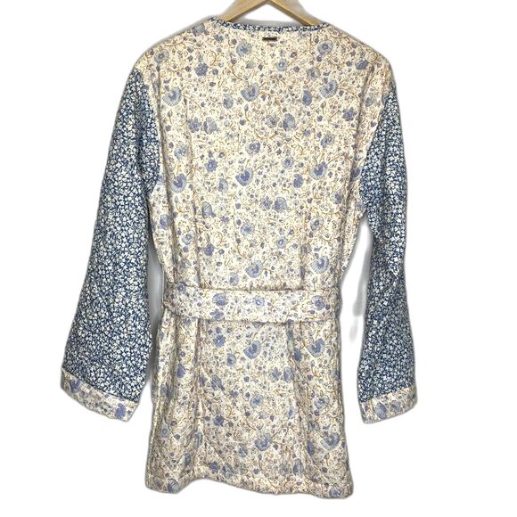 Billabong Perfect Match Quilted Jacket Button Belt Cottagecore‎ Romantic Prairie - Picture 3 of 15